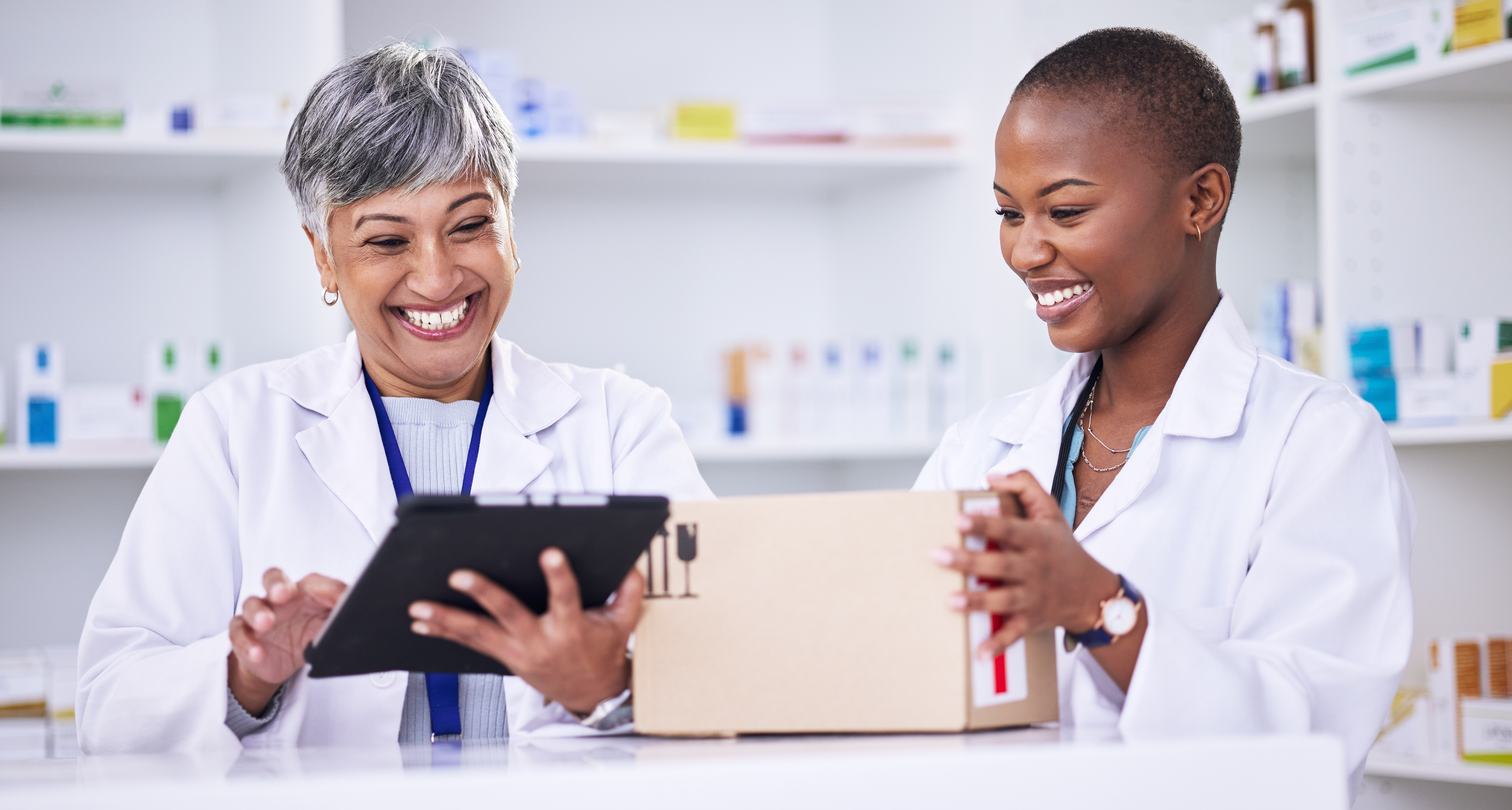 Pharmacists Preparing an Order